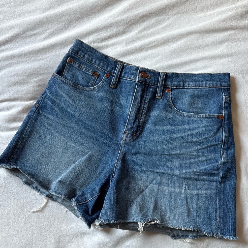 Madewell Blue Jean Shorts